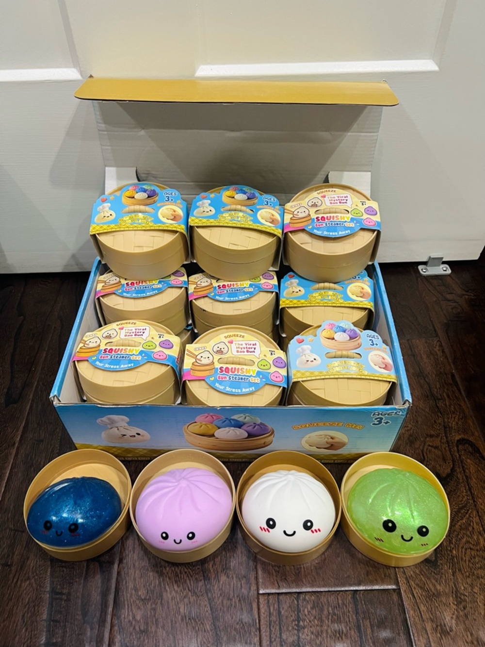 VIRAL Squishy Dumpling Stress Toy - Assorted Colors
